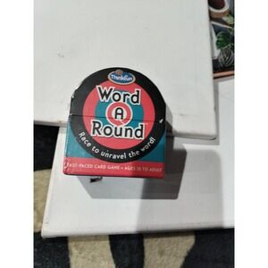 NEW-Thinkfun Word A Round Game Fast Paced Card Game Ages 10 To Adult  (sealed)